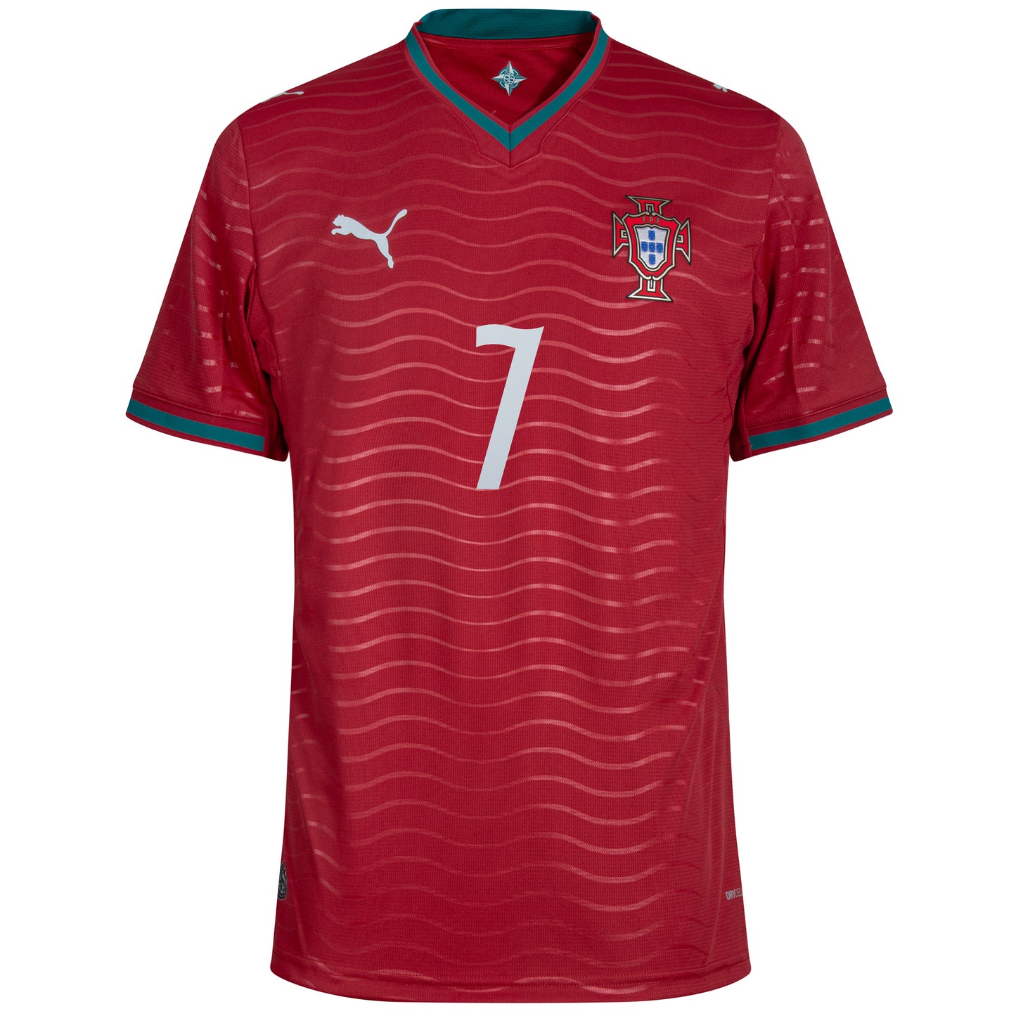 Puma Portugal Home KIDS Ronaldo 7 Shirt 2025-2026 (Official Printing)