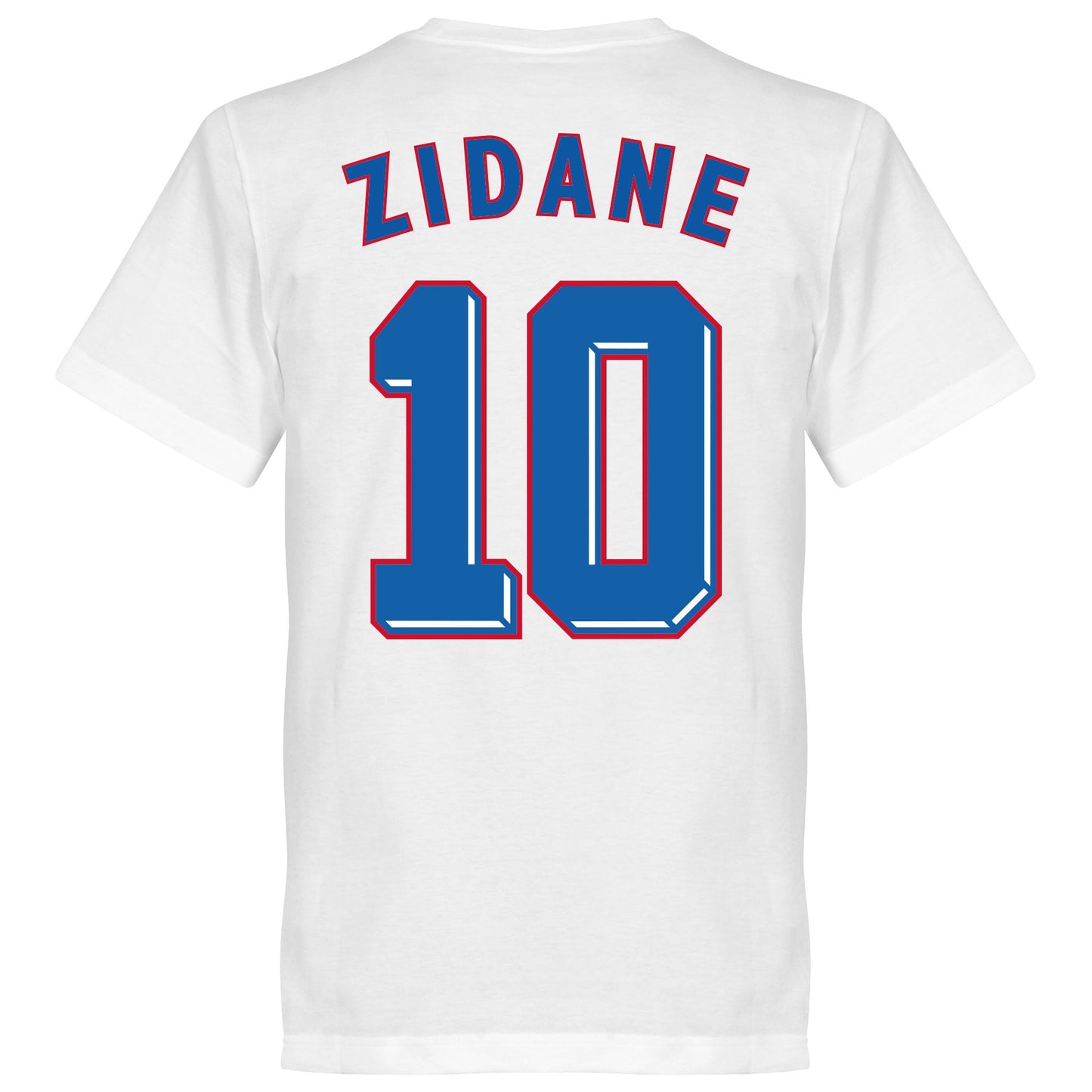 France 1998 Zidane 10 Retro KIDS T-Shirt - White