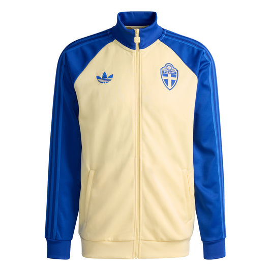 adidas Originals Sweden Track Jacket - Pale Yellow