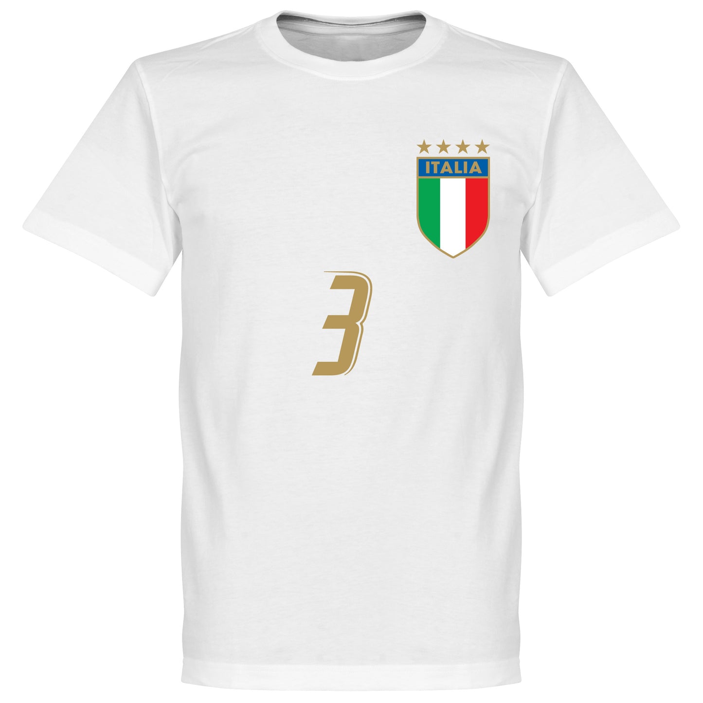 2006 Italy Maldini T-shirt - White