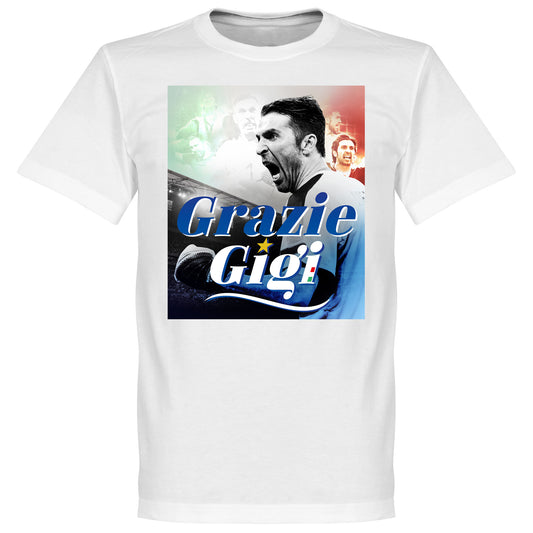 Grazie Gigi Buffon T-shirt  - White
