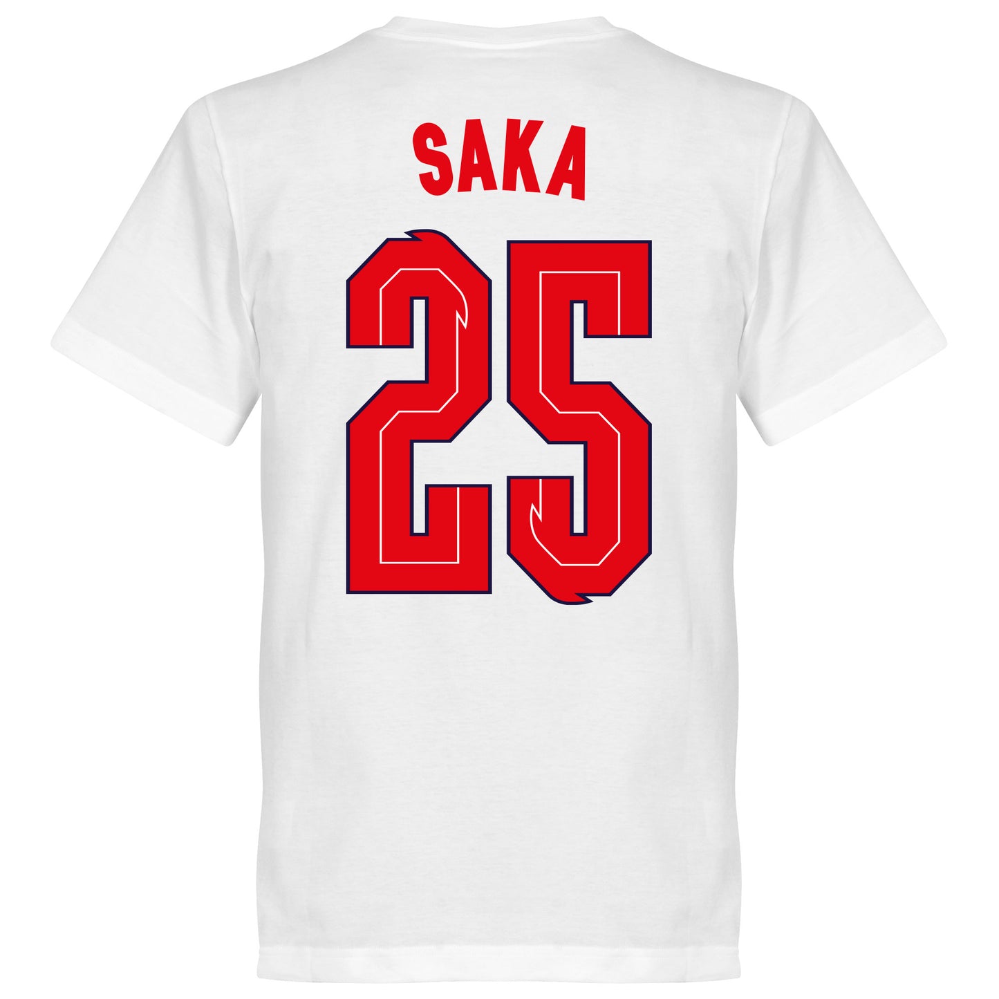 England Saka 25 Team T-shirt - White