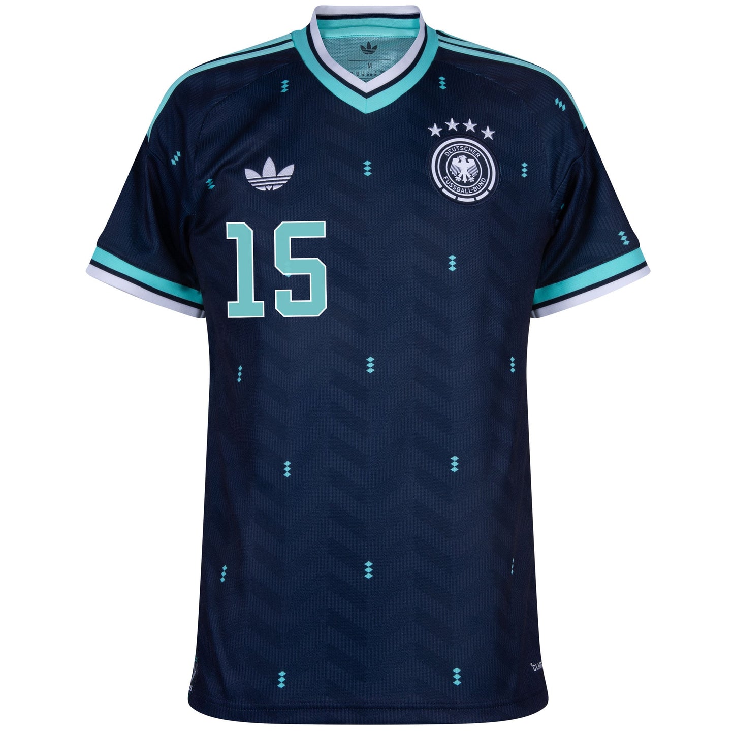 adidas Germany Away Schlotterbeck 15 Shirt 2026-2027 (Official Printing)