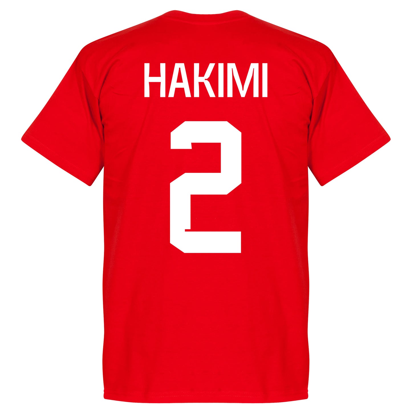 Morocco Team Hakimi 2 T-shirt - Red