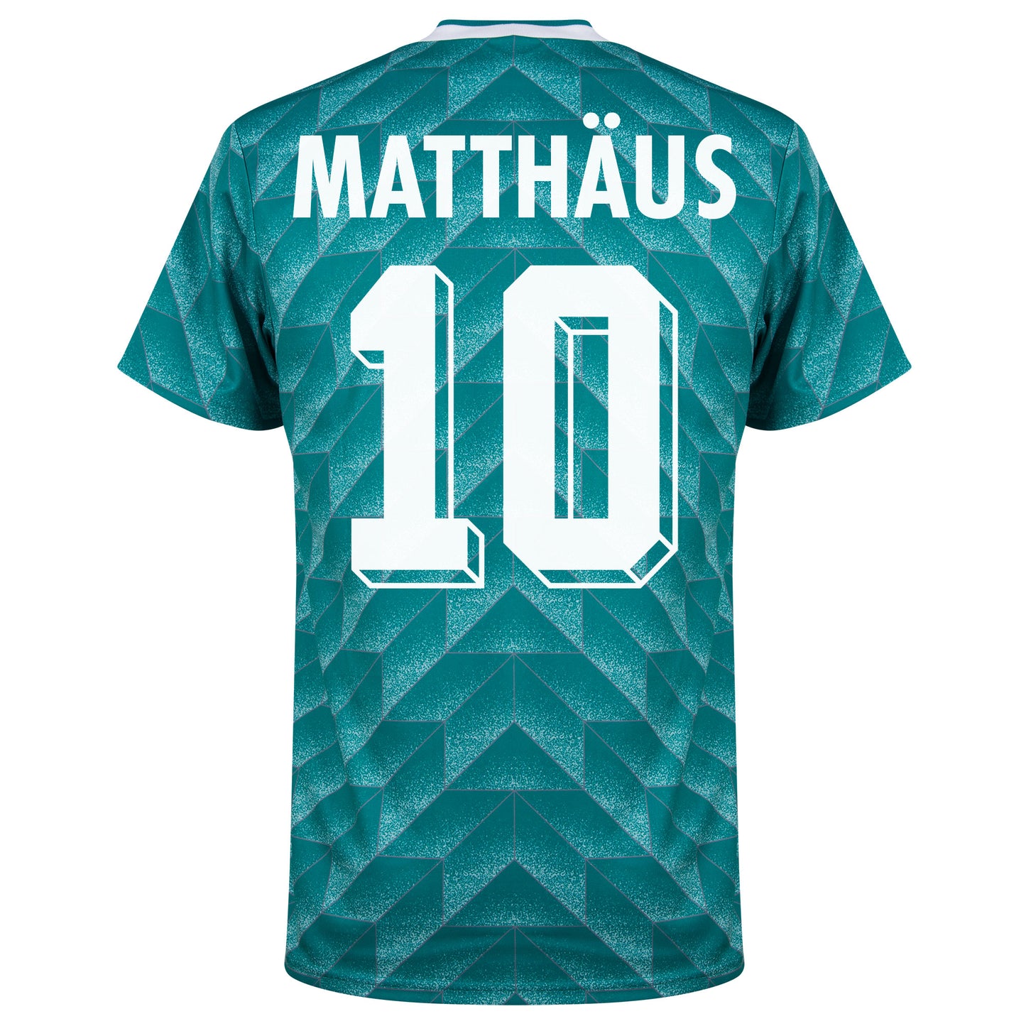 adidas Germany Away Reissue Shirt 1990 incl. Matthäus No.10 & Italia '90 (Retro Flock Printing)