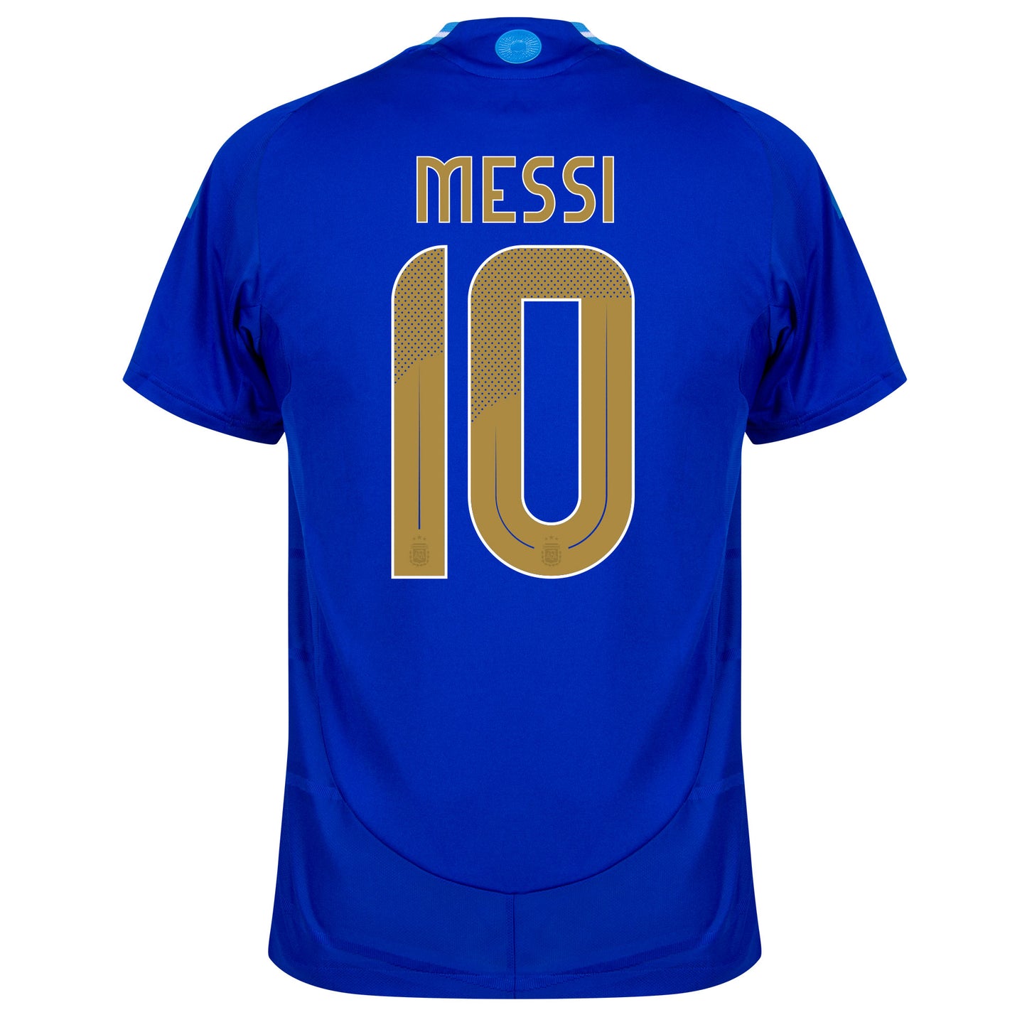 adidas Argentina Away Authentic Messi 10 Shirt 2024-2025 (Official Printing)