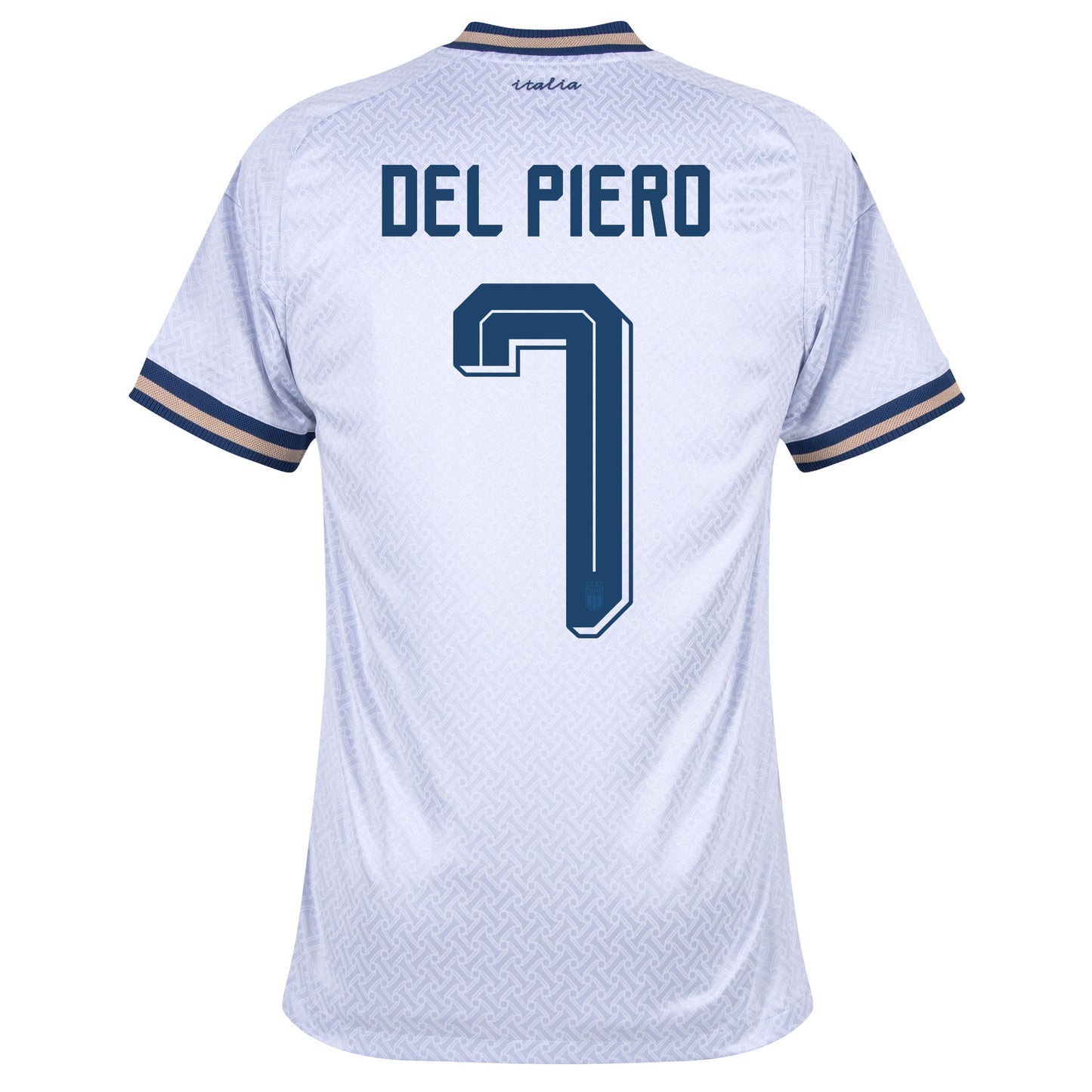 adidas Italy Authentic Away Del Piero 7 Shirt 2026-2027 (Official Printing)