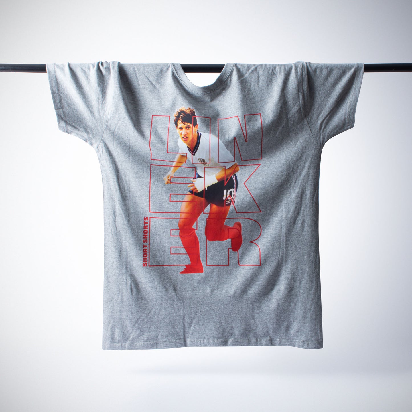 Lineker Short Shorts T-shirt - Grey Marl