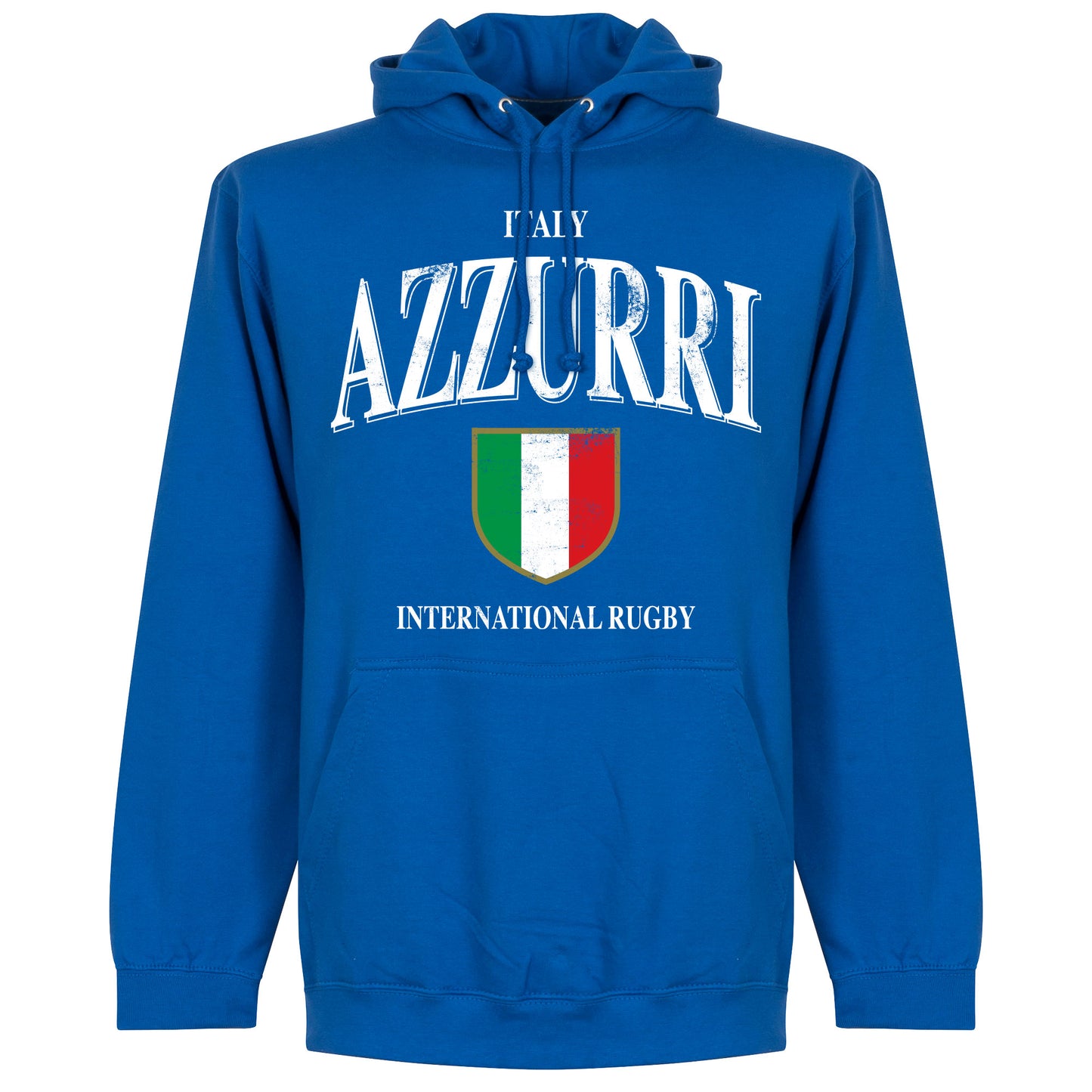 Italy Rugby Hoodie - Royal