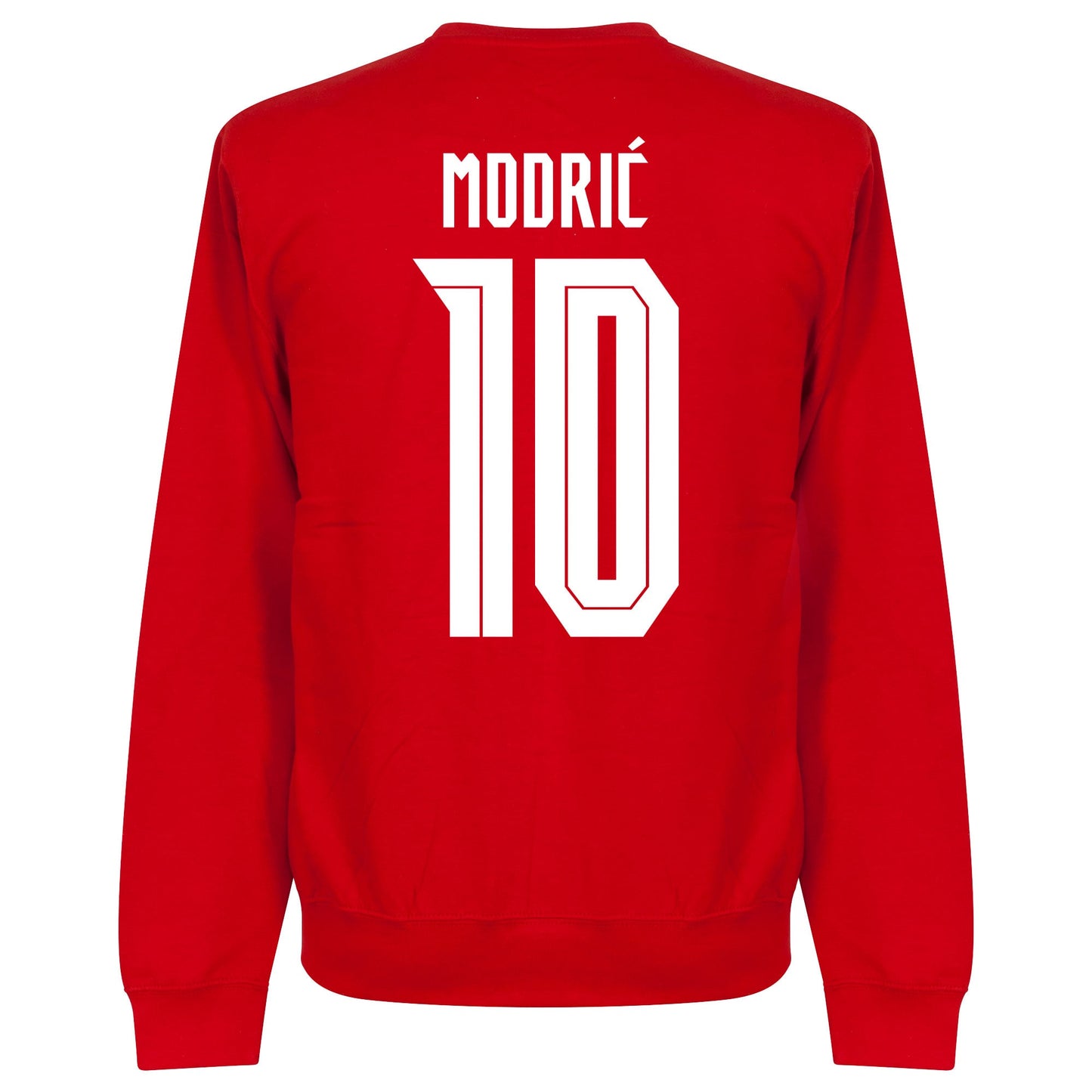 Croatia Modric 10 Team Sweatshirt - Red