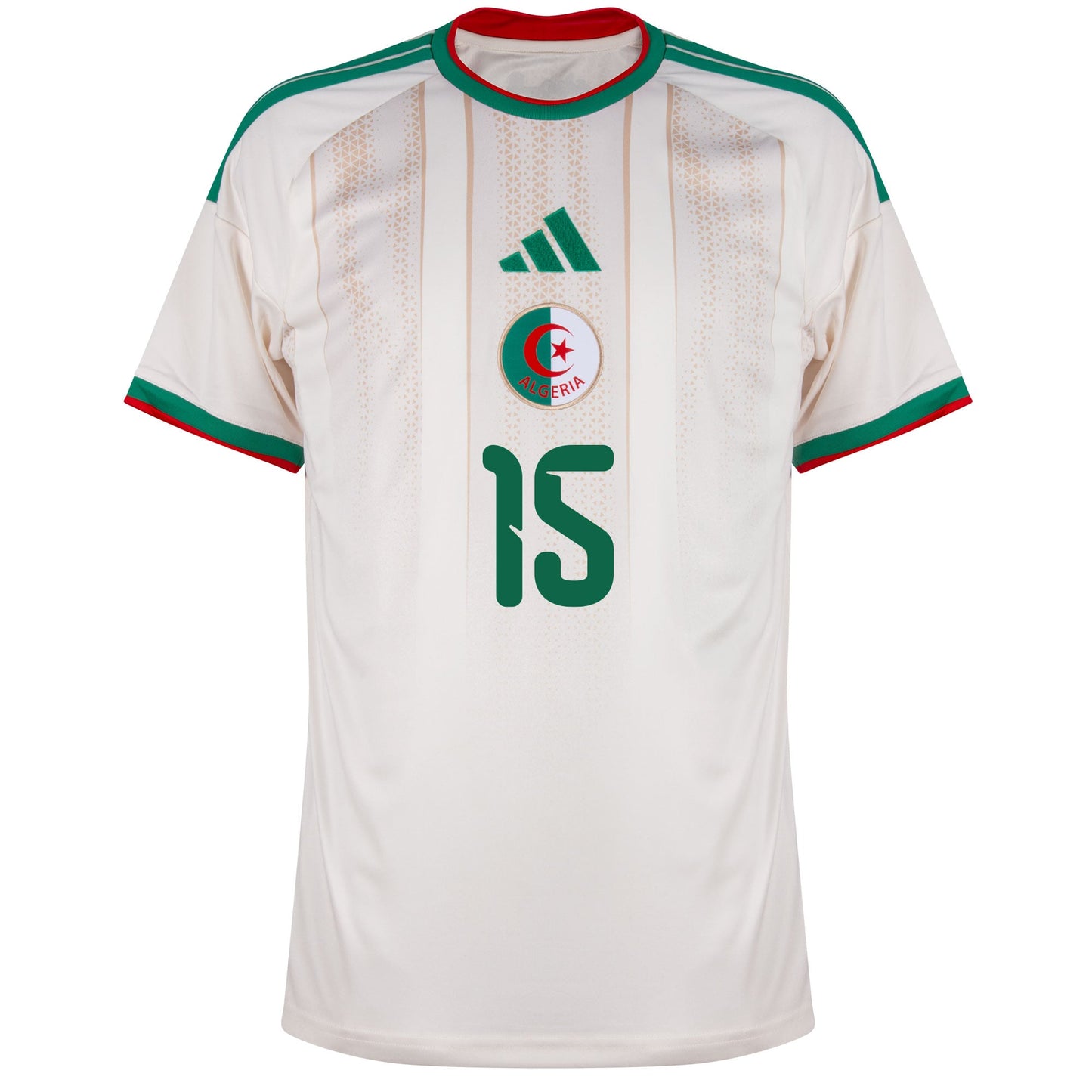 adidas Algeria Home Ait Nouri 15 Shirt 2026-2027 (Official Printing)