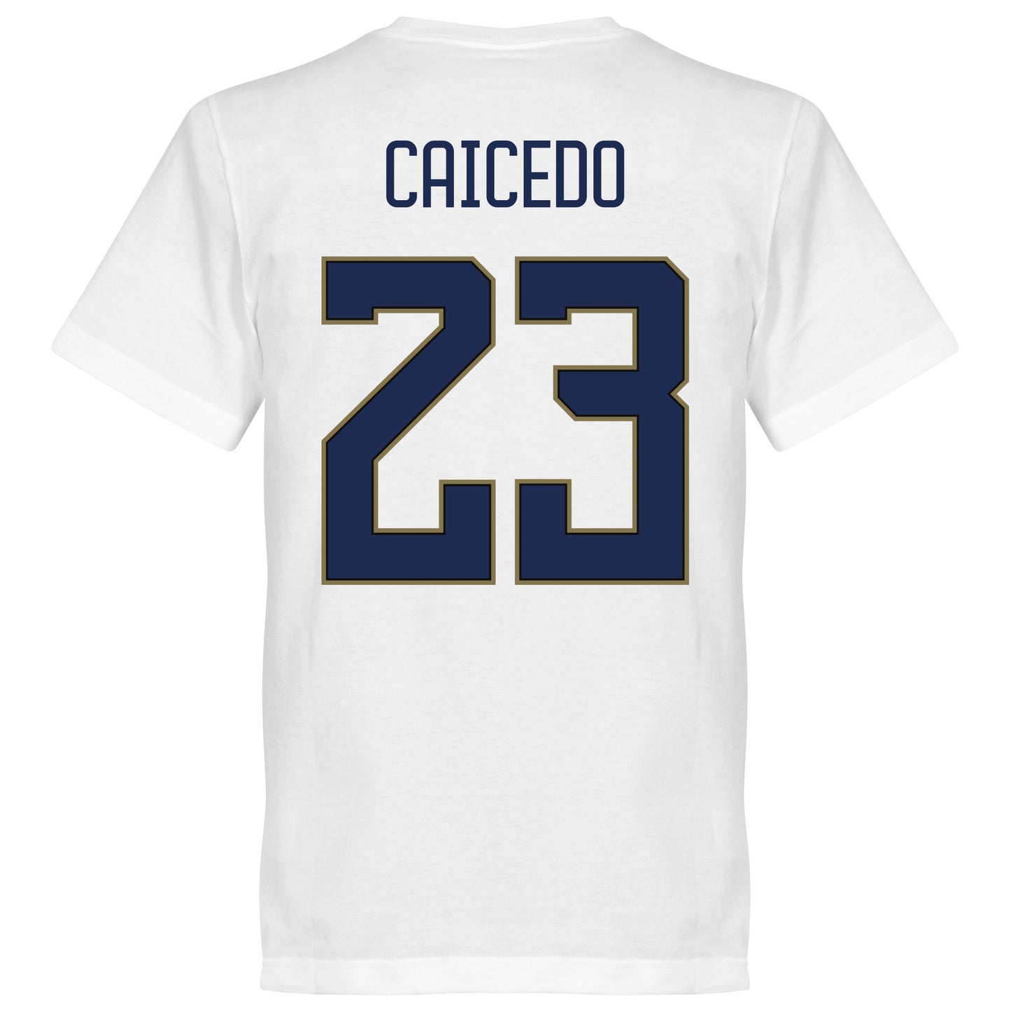 Ecuador Team Caicedo 23 T-shirt - White