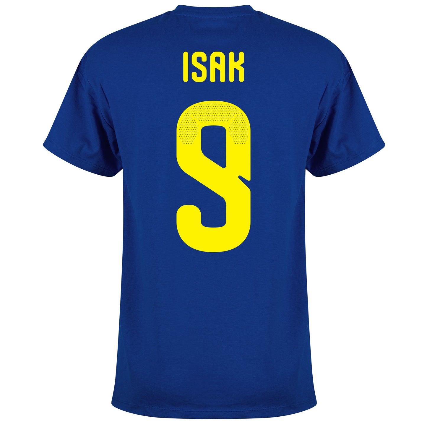 Sweden Team Isak 9 T-shirt - Royal Blue
