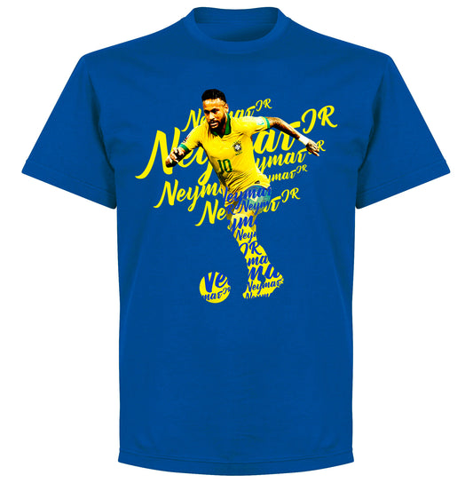 Neymar Script KIDS T-shirt - Royal
