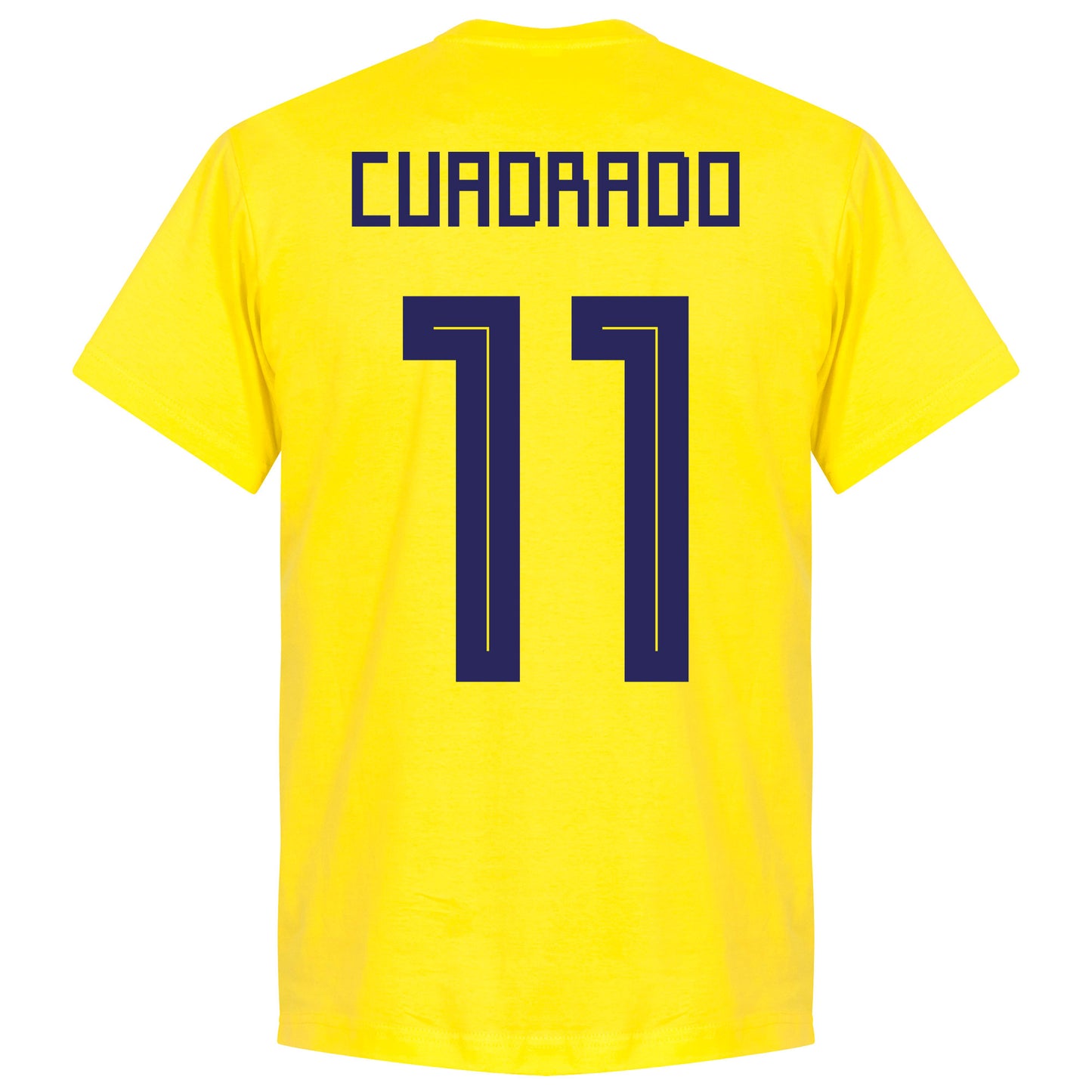 Colombia Cuadrado 11 Team T-shirt - Yellow