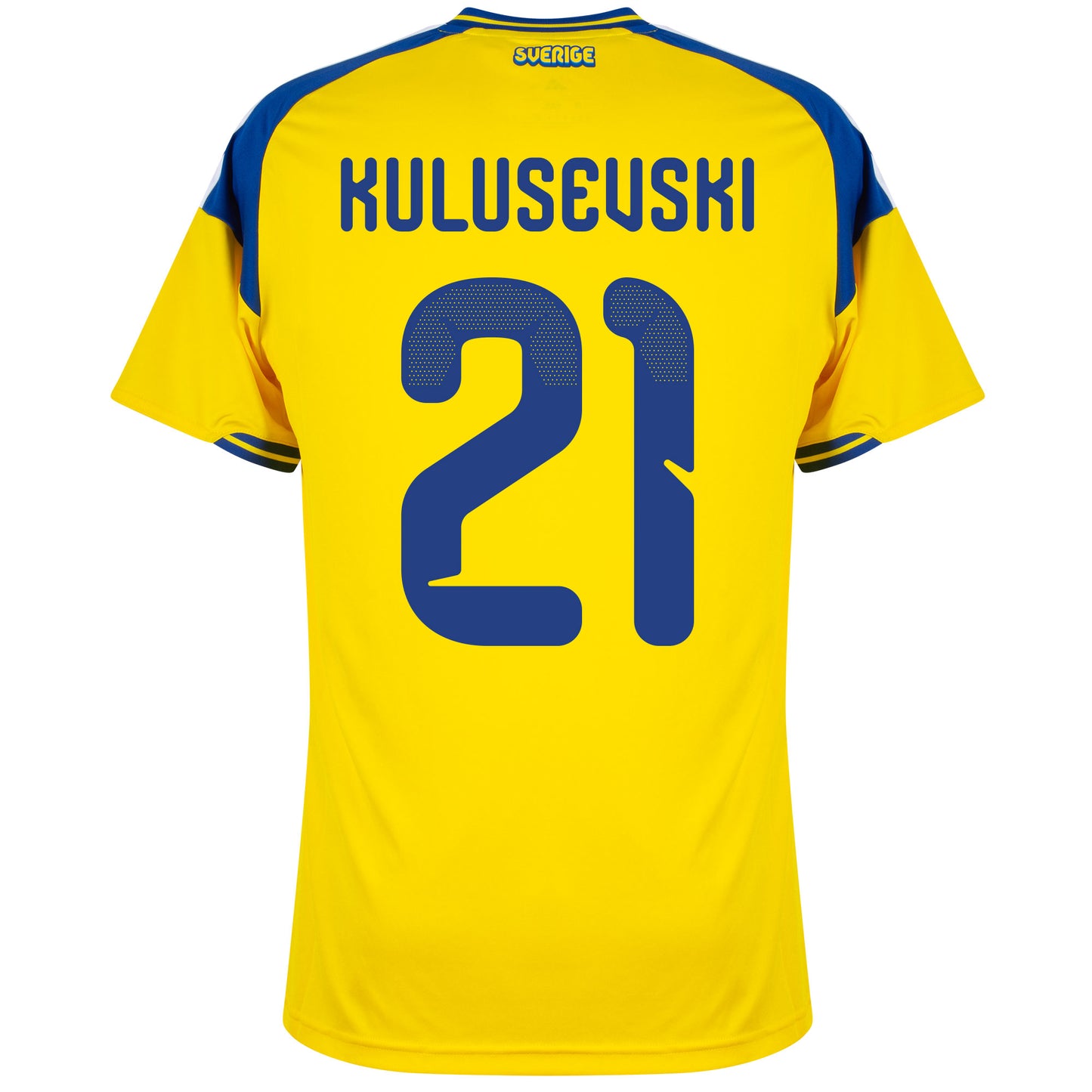 adidas Sweden Home Kulusevski 21 Shirt 2026-2027 (Official Printing)