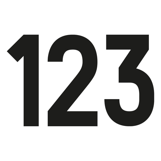 Germany 125th Anniversary Official Front Numbers