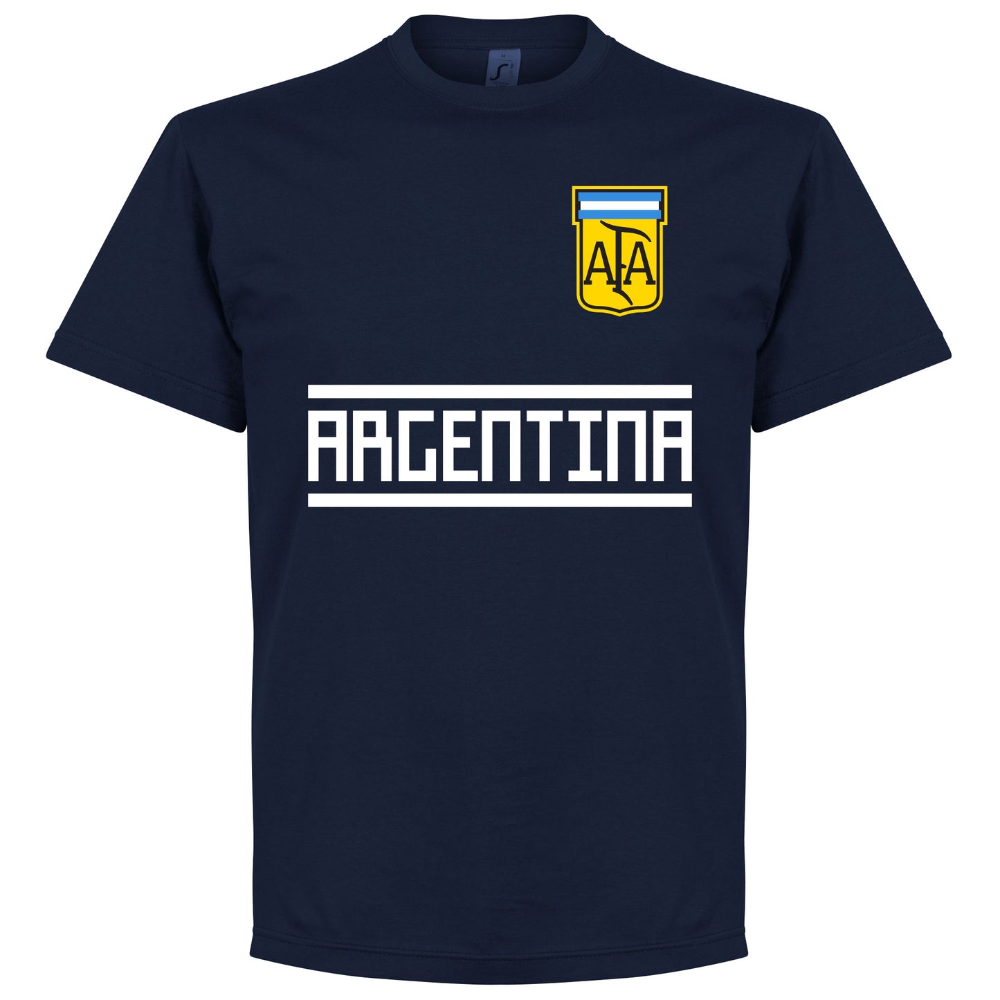 Argentina Messi 10 Gallery Team T-Shirt - Navy