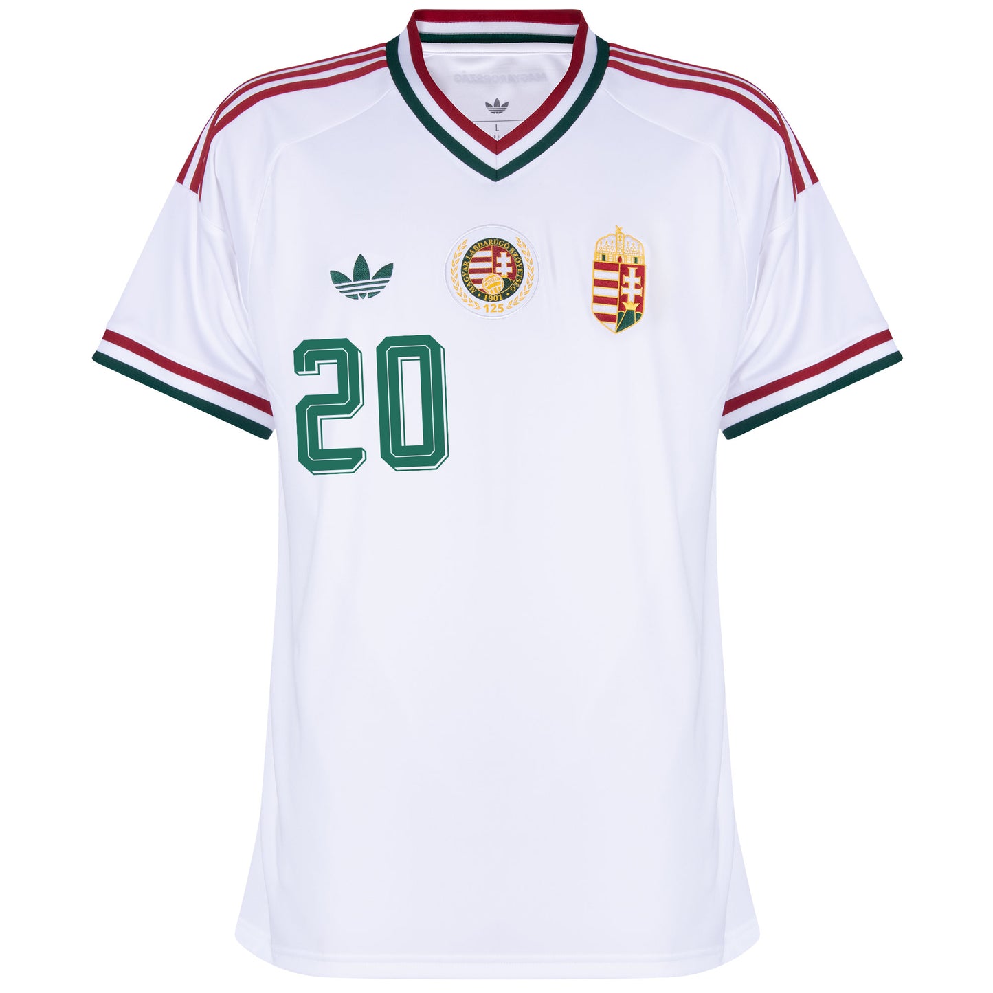 adidas Hungary Away Sallai 20 Shirt 2026-2027 (Official Printing)