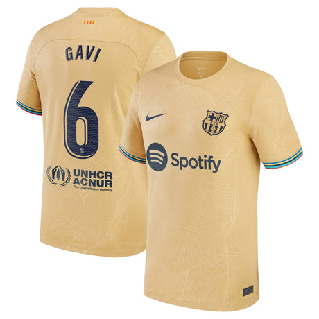 Gavi Barcelona 6 Jersey - Kit Captain