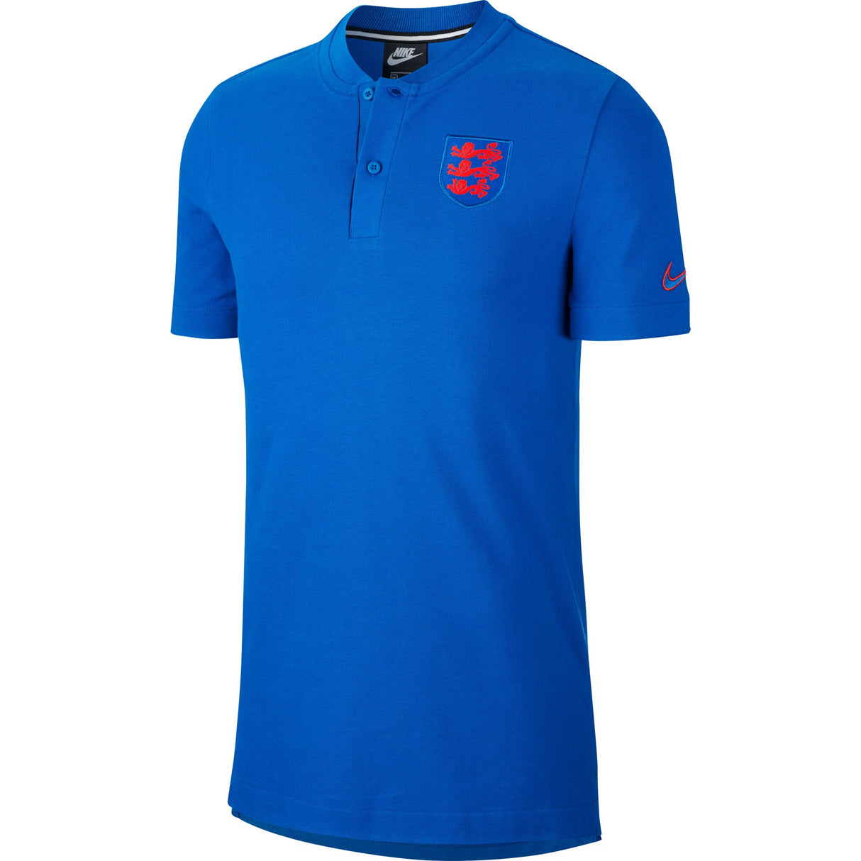 England Authentic Modern Polo - Royal Blue - Kit Captain