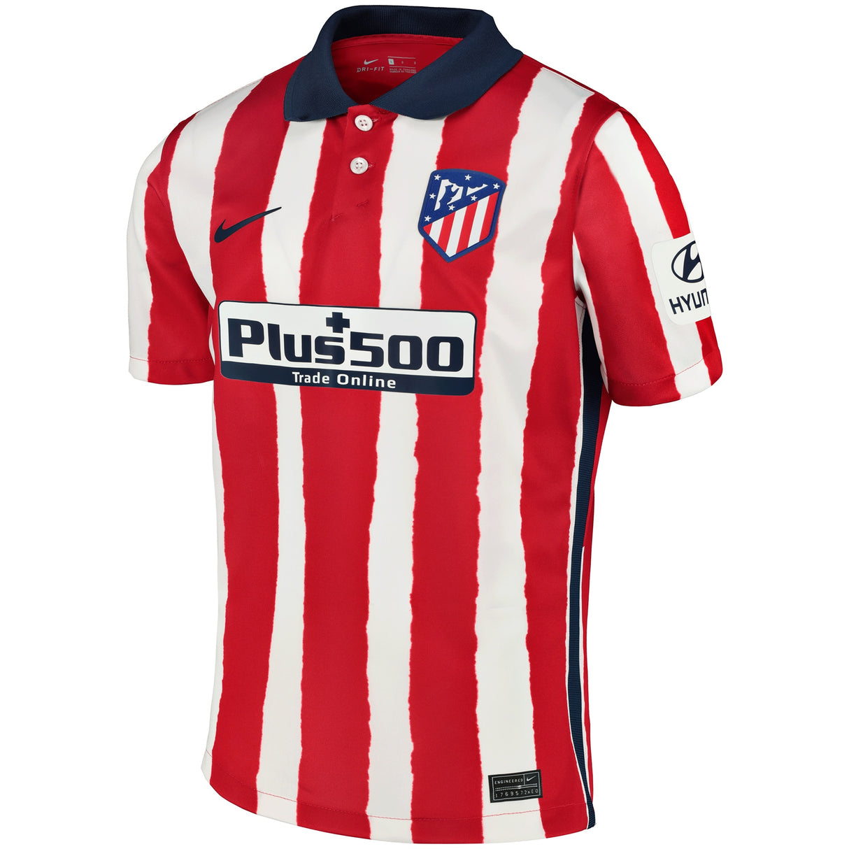 Atlético de Madrid Home Stadium Shirt 2020-21 - Kids - Kit Captain