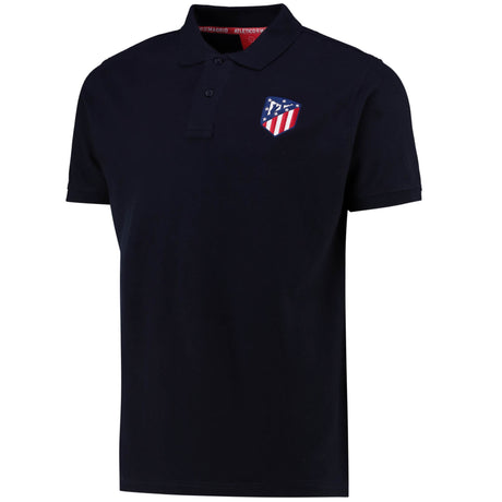 Atlético de Madrid Core Crest Polo - Navy - Unisex - Kit Captain