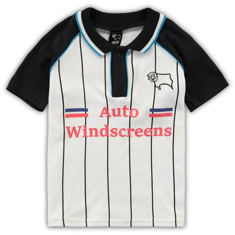 Derby County 1993-1995 Home Retro Shirt - Infant - Kit Captain