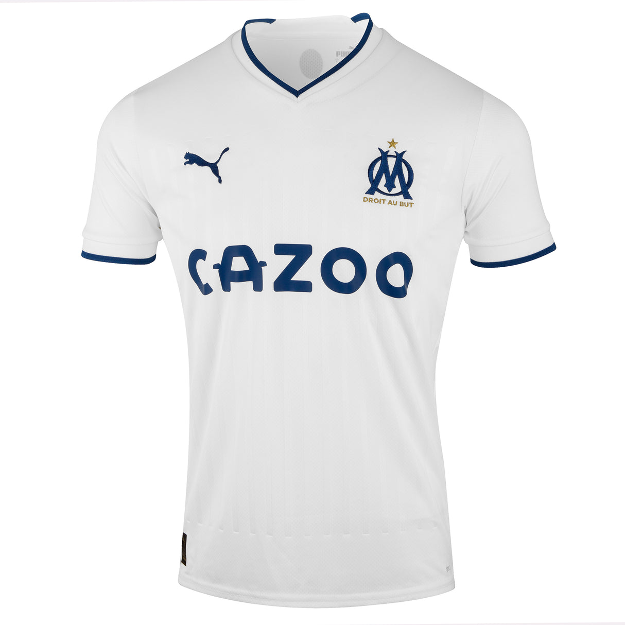 Olympique de Marseille Home Shirt 2022-23 - Kit Captain