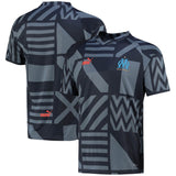 Olympique de Marseille Pre Match Jersey - Blue - Kit Captain