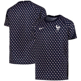 France Pre-Match Top - Dark Blue - Kids