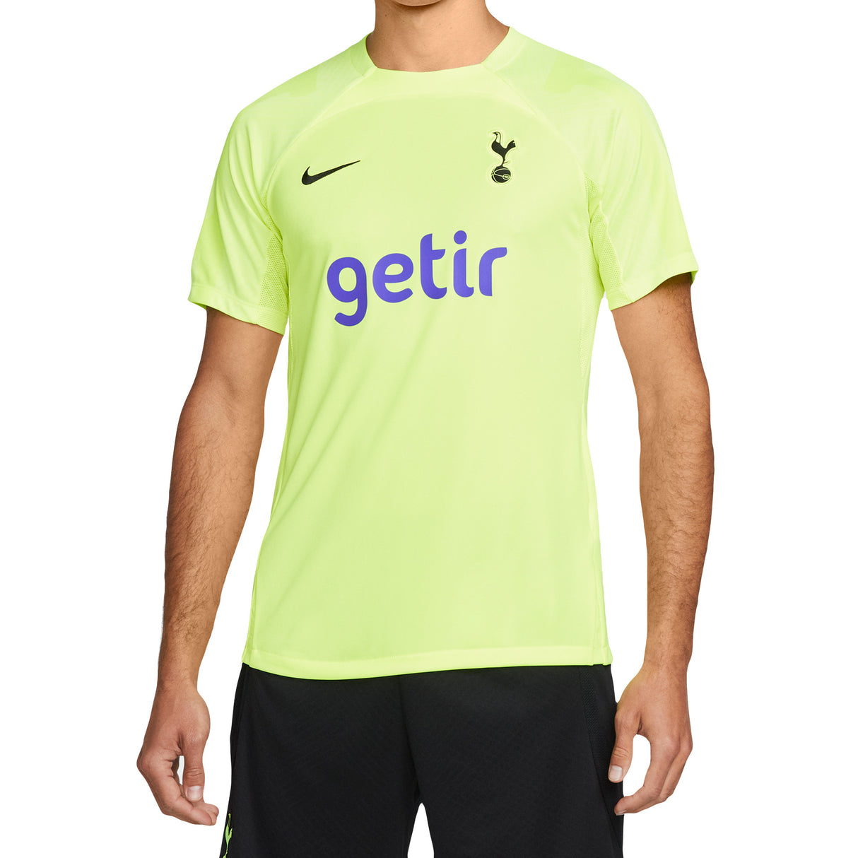 Tottenham Hotspur Strike SS Top - Yellow - Kit Captain