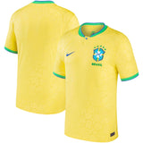 Brazil Home Stadium Shirt 2022 - Kids - Kit Captain