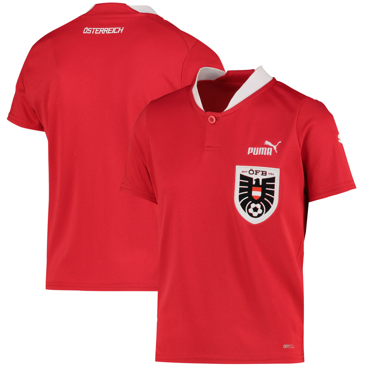 Austria Home Shirt 2022 - Kids - Kit Captain