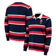 England Rugby Iconic Striped Rugby Shirt - Navy - Kit Captain