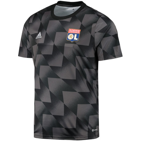 Olympique Lyon Pre Match Top - Grey - Kit Captain