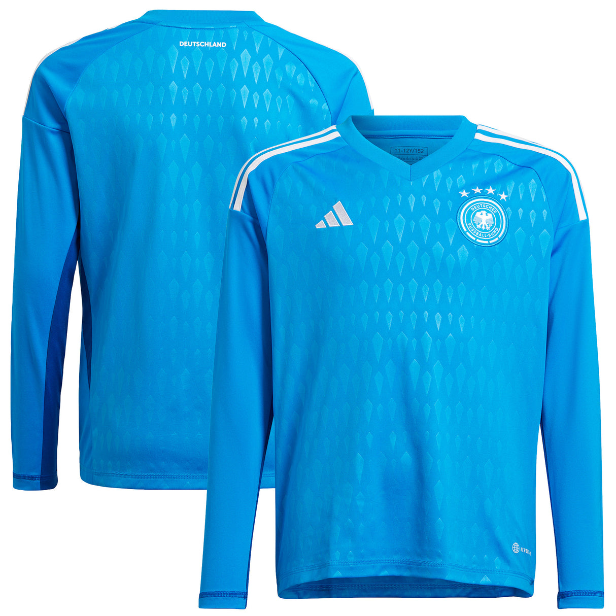 Germany Goalkeeper Shirt 2022 - Long Sleeve - Kids - Kit Captain