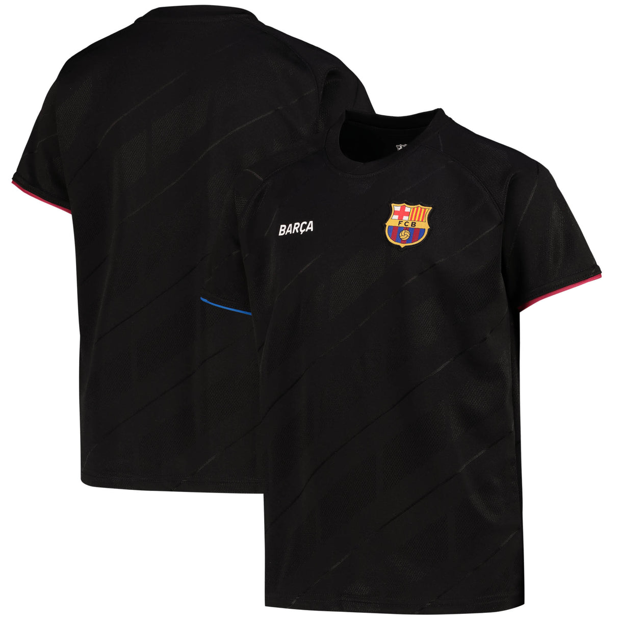 Barcelona Training Top â€“ Black - Kids - Kit Captain