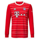 FC Bayern Home Shirt 2022-23 - Kids - Long Sleeve with Kimmich 6 printing - Kit Captain