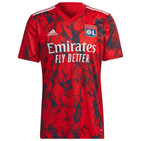 Olympique Lyon Away Shirt 2022-23 - Kids with Aouar 8 printing