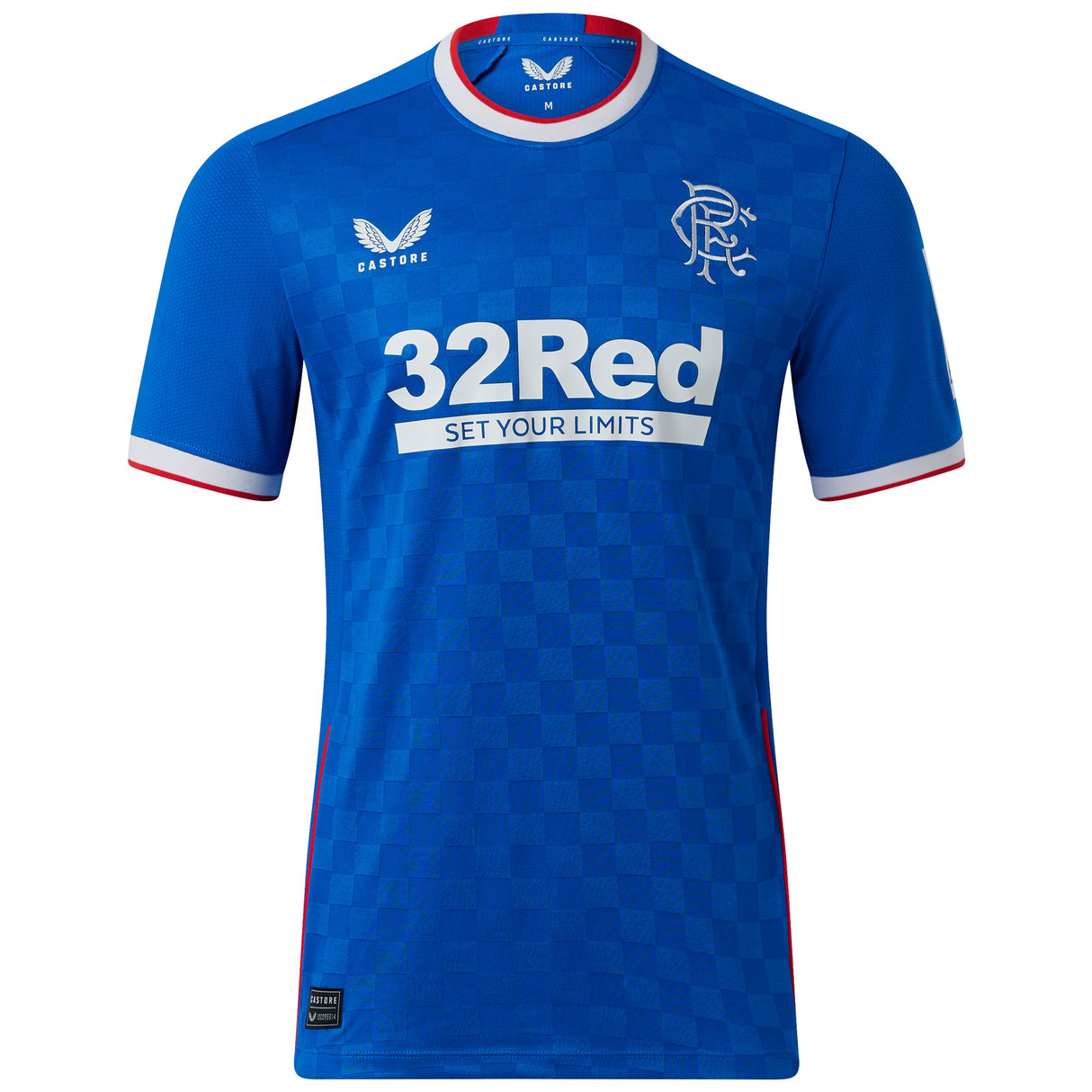 Glasgow Rangers Home Pro Shirt 2022-23 with Lundstram 4 printing - Kit Captain