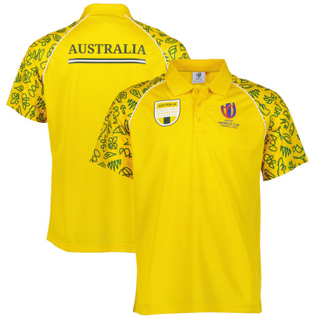 Rugby World Cup 2023 Australia Polo - Gold - Kit Captain