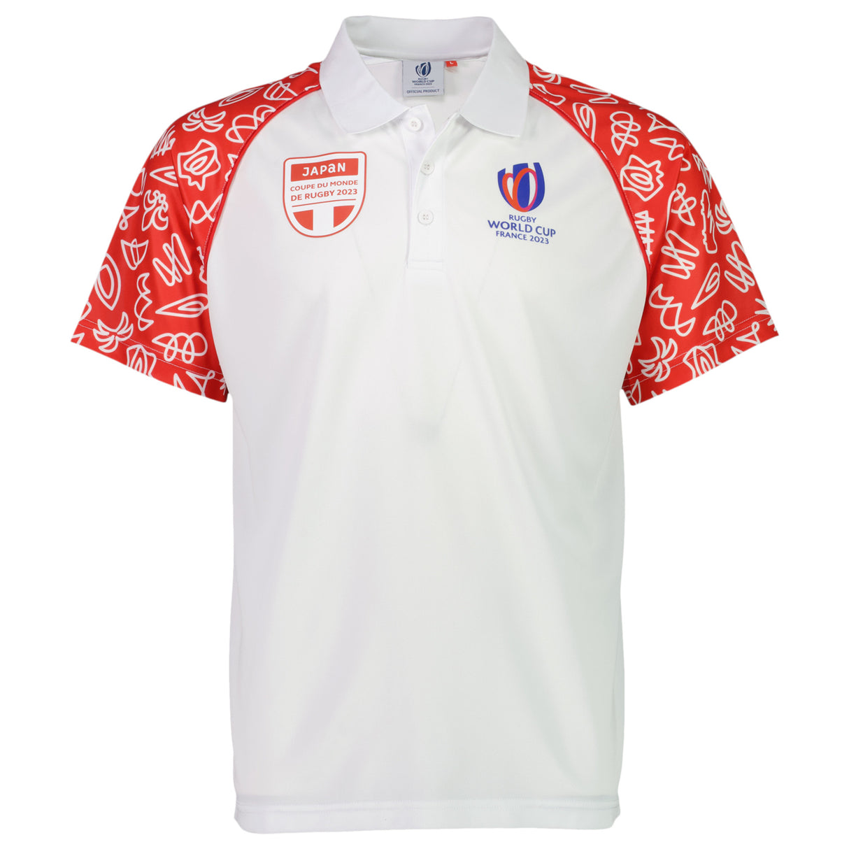 Rugby World Cup 2023 Japan Polo - White - Kit Captain