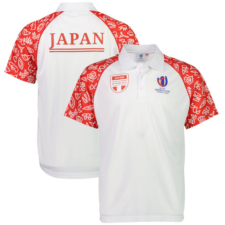 Rugby World Cup 2023 Japan Polo - White - Kit Captain