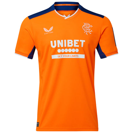 Glasgow Rangers Third Shirt 2022-23 with Kent 14 printing - Kit Captain