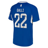 Everton WSL Home Shirt 2022-23 - Kids with Galli 22 printing - Kit Captain