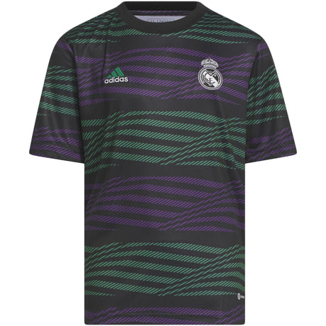 Real Madrid Pre Match Shirt - Black - Kids - Kit Captain