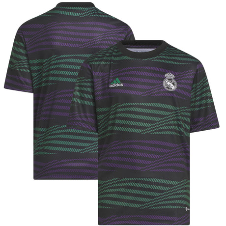 Real Madrid Pre Match Shirt - Black - Kids - Kit Captain