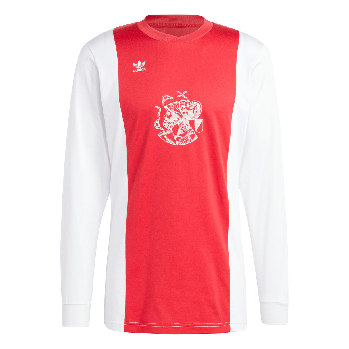 Ajax x adidas Originals OG Long Sleeve Jersey - Red - Kit Captain