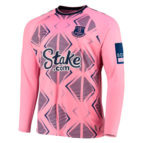 Everton WSL Away Shirt 2022-23 - Long Sleeve with Duggan 9 printing - Kit Captain